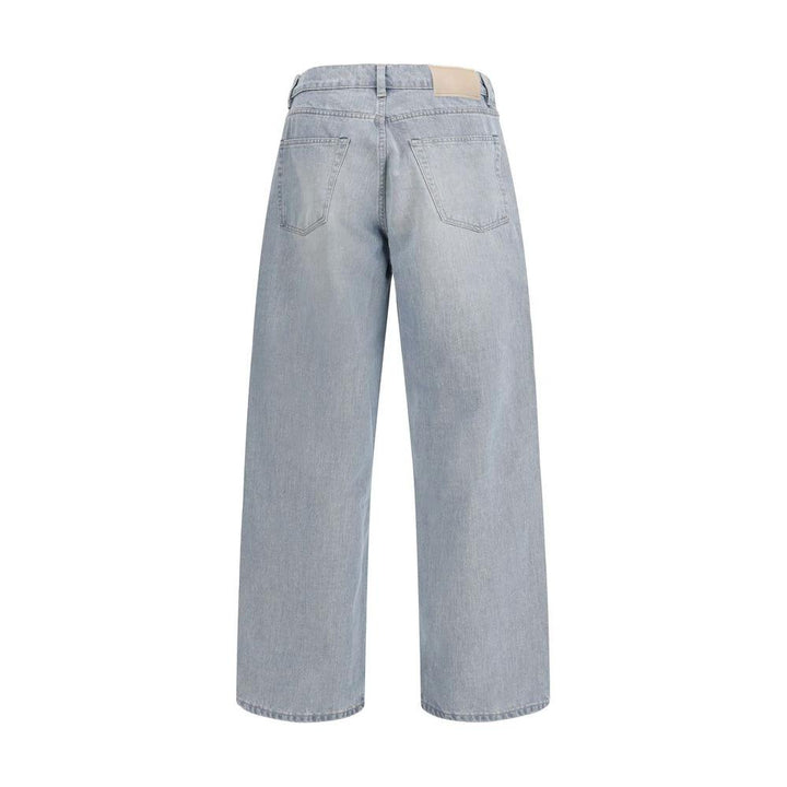 Our Legacy Blue Cotton High-Waisted Jean