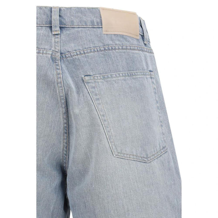Our Legacy Blue Cotton High-Waisted Jean