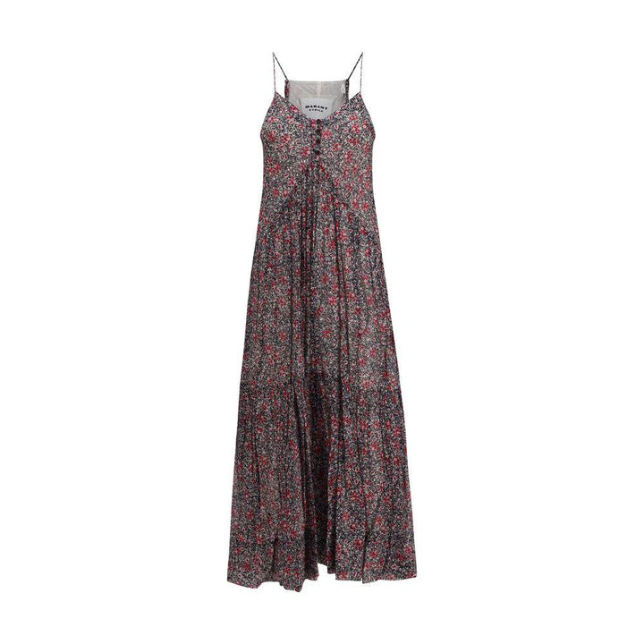 Marant Etoile Purple Cotton Casual Dress