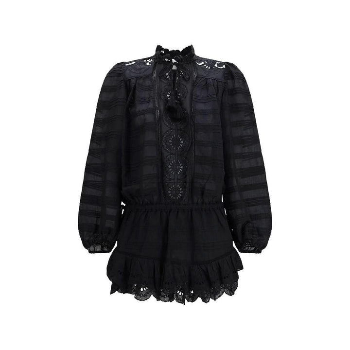Marant Etoile Black Cotton Casual Dress