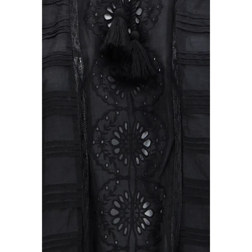 Marant Etoile Black Cotton Casual Dress