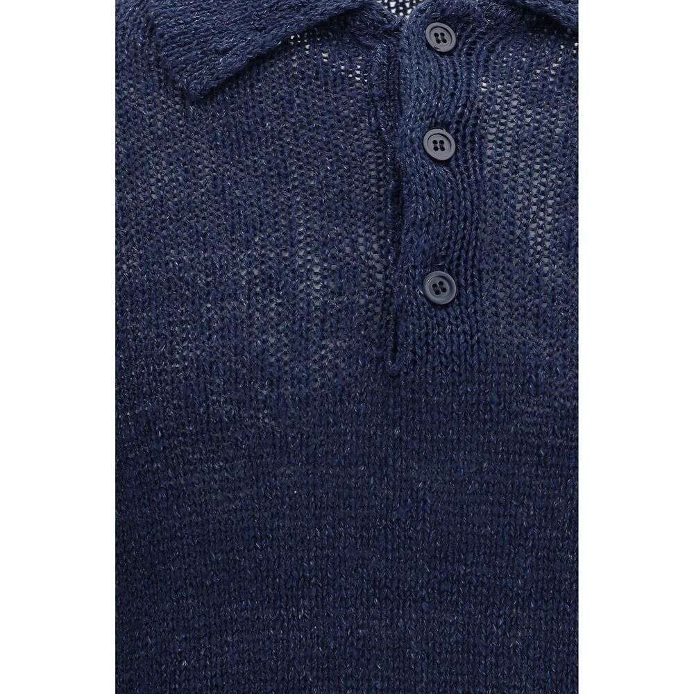Sunflower Blue Cotton Polo Shirt