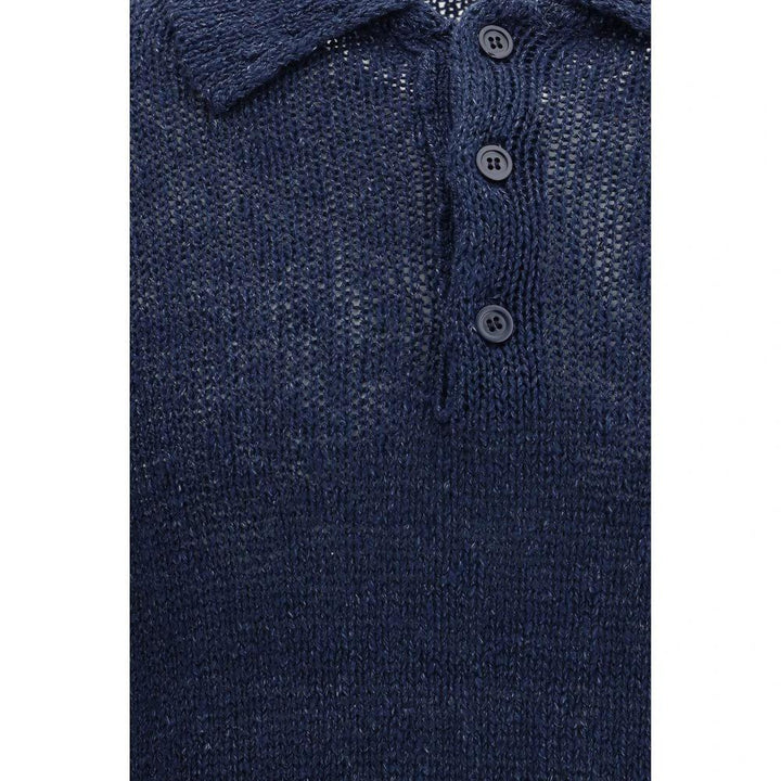 Sunflower Blue Cotton Polo Shirt