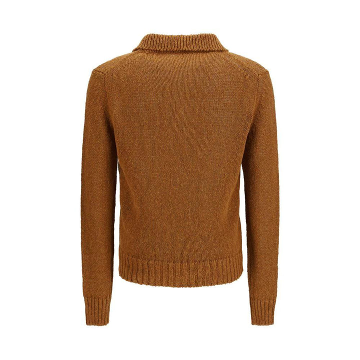 Sunflower Brown Cotton Polo Shirt