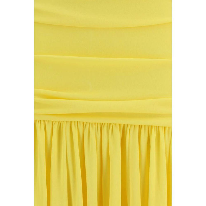 Jacquemus Bicolor Viscose Casual Dress