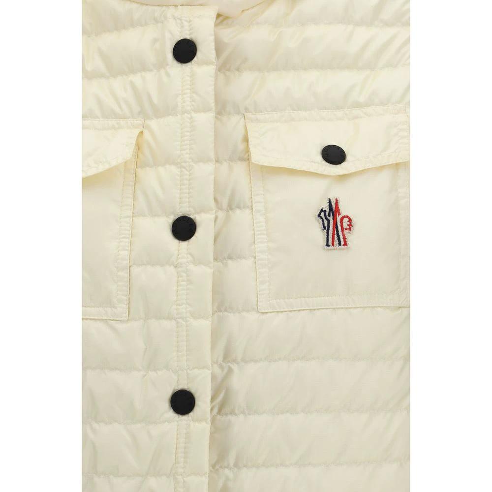 Moncler Grenoble Beige Polyamide Sleveless Jacket