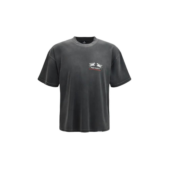 Represent Gray Cotton T-Shirt