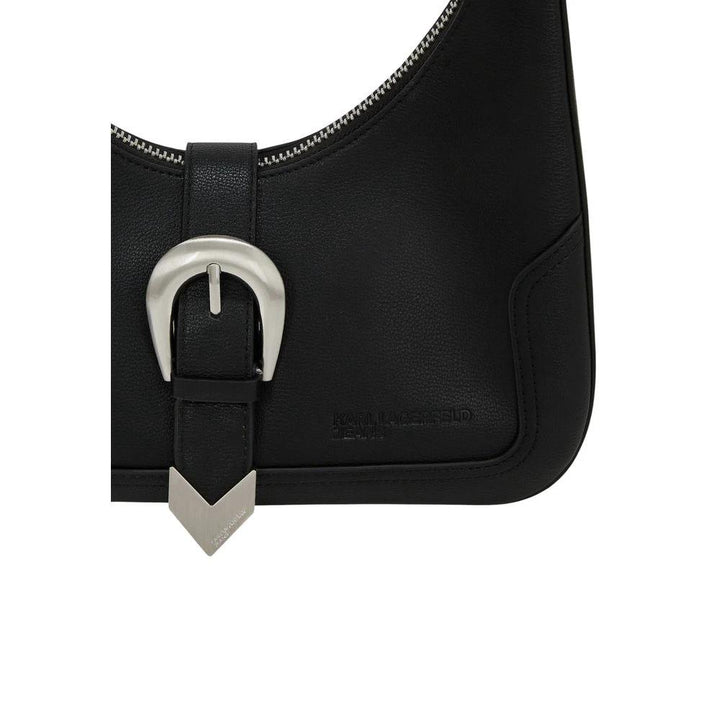 Karl Lagerfeld Black Polyethylene Handbag