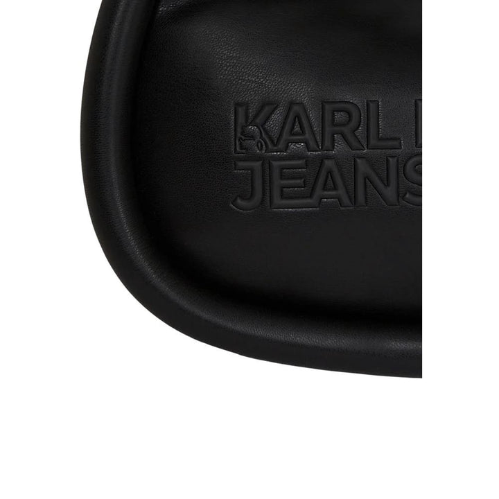 Karl Lagerfeld Black Polyethylene Handbag