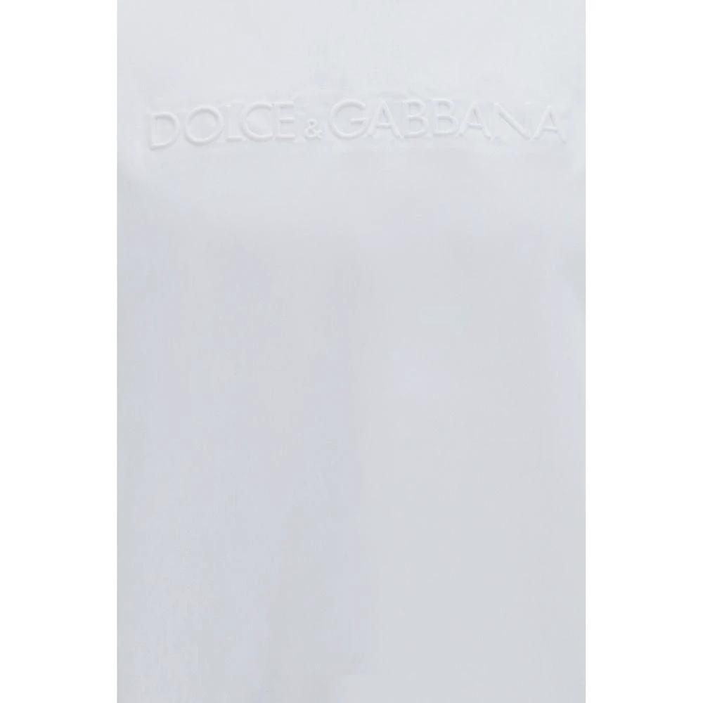 Dolce & Gabbana White Cotton T-Shirt