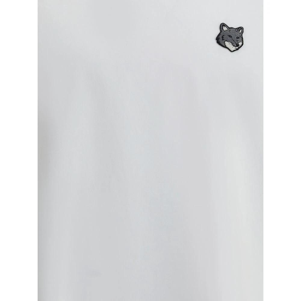 Maison Kitsuné White Cotton T-Shirt