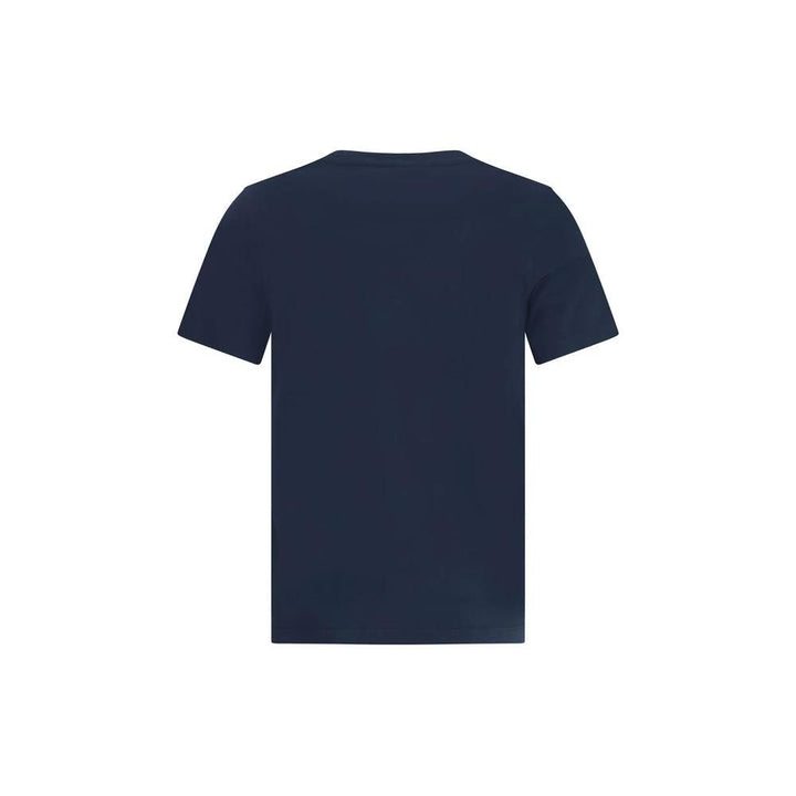 Maison Kitsuné Blue Cotton T-Shirt