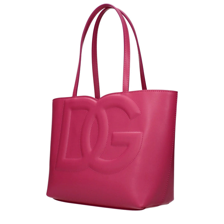 Dolce & Gabbana Pink Leather Handbag