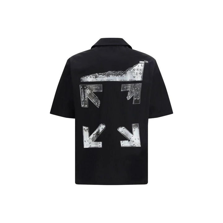 Off-White Black Cotton Shirt
