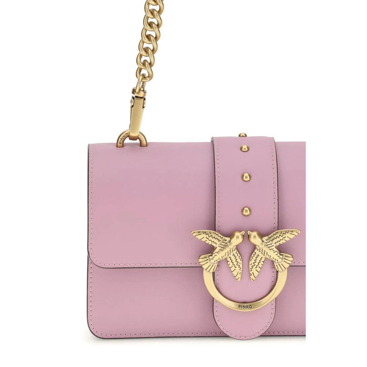 PINKO Multicolor Calf Leather Bos Taurus Shoulder Bag