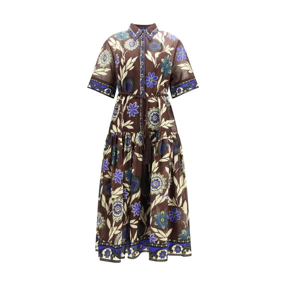 Alemais Jasper Printed Shirtdress - Brown Alemais Jasper Printed Shirtdress - Brown