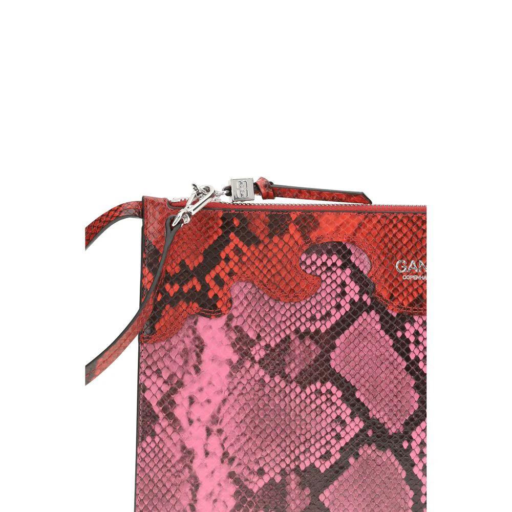 Ganni Multicolor Polyester Clutch Bag