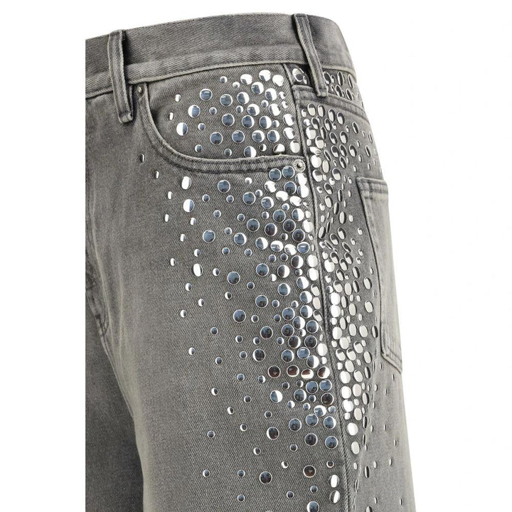 Golden Goose Gray Cotton Jeans Denim