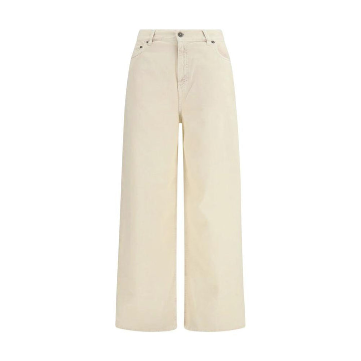 Golden Goose Bicolor Cotton Relaxed Fit Jeans