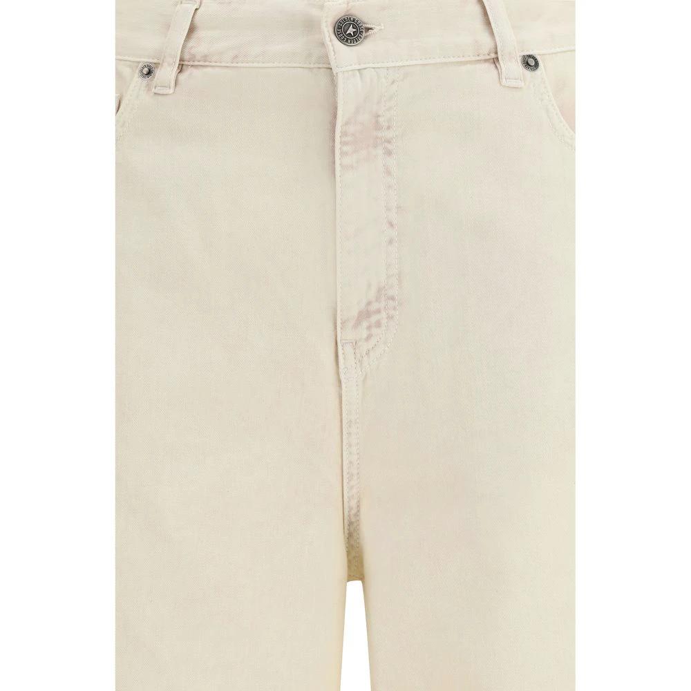 Golden Goose Bicolor Cotton Relaxed Fit Jeans