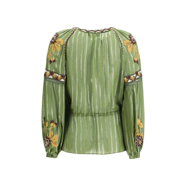 Valentino Garavani Bicolor Silk Shirt