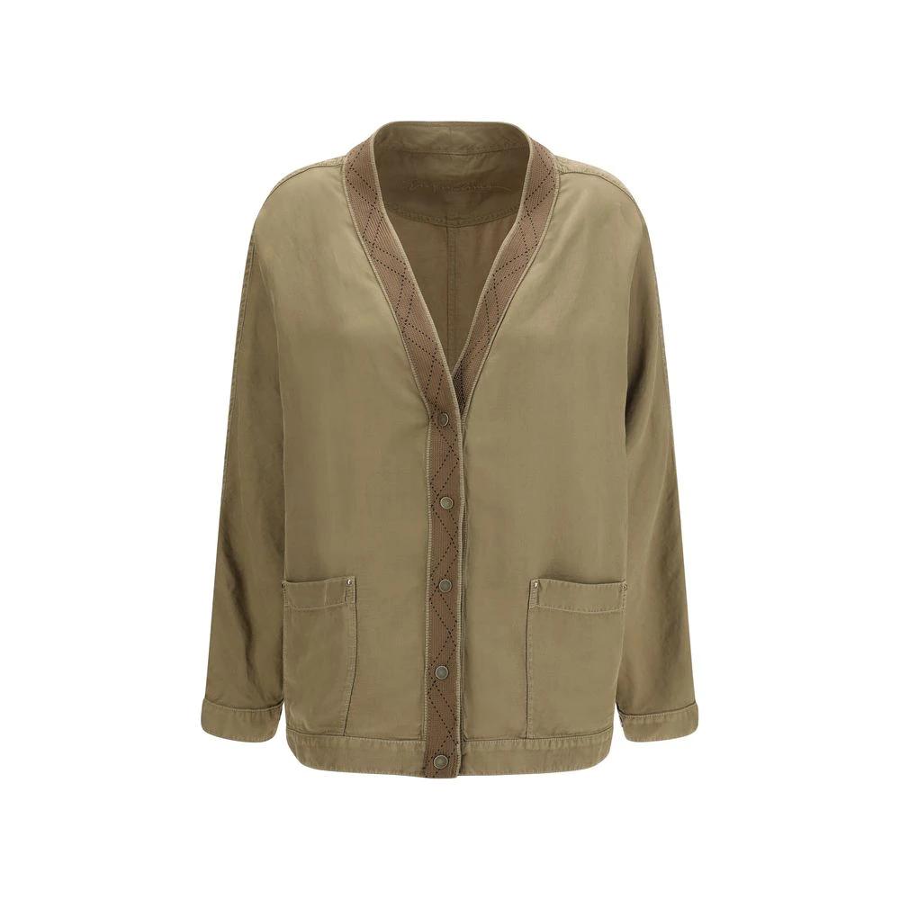 Giorgio Armani Bicolor Copper Denim Jacket
