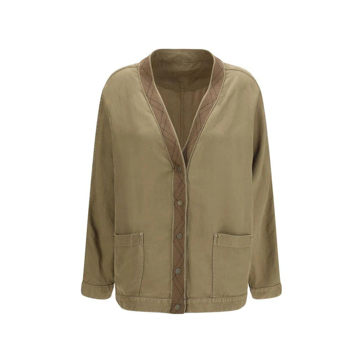 Giorgio Armani Bicolor Copper Denim Jacket