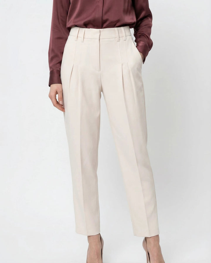 Brunello Cucinelli Gray Cotton Casual Pants