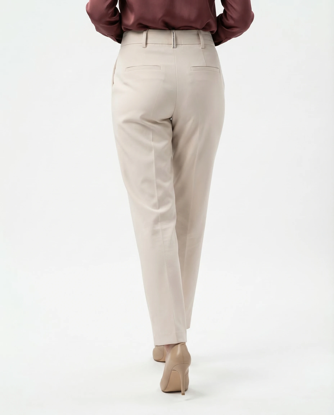 Brunello Cucinelli Gray Cotton Casual Pants