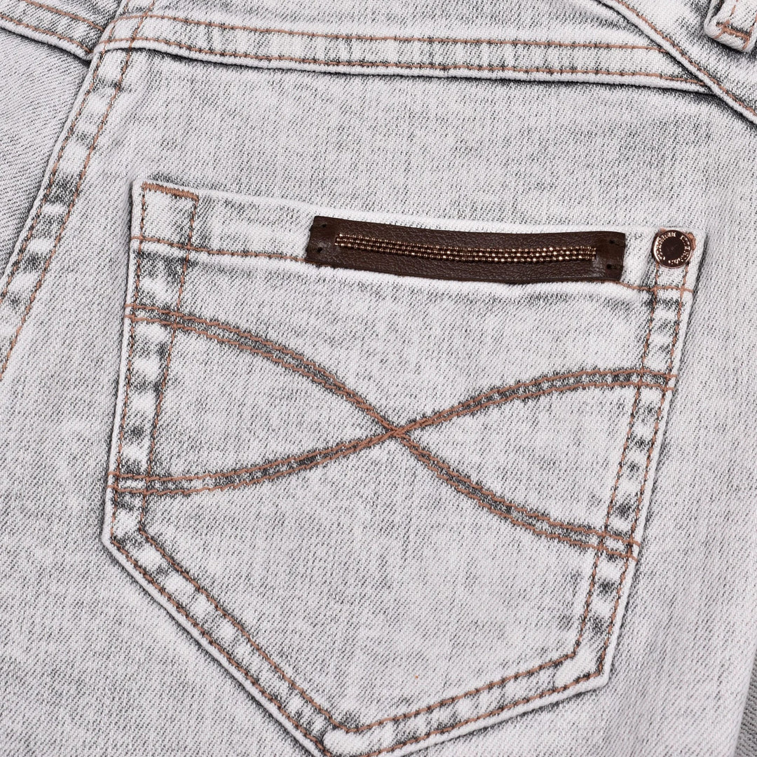 Brunello Cucinelli Blue Cotton Straight-Leg Jeans