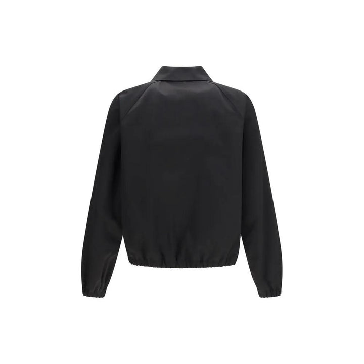 Valentino Garavani Black Cotton Bomber
