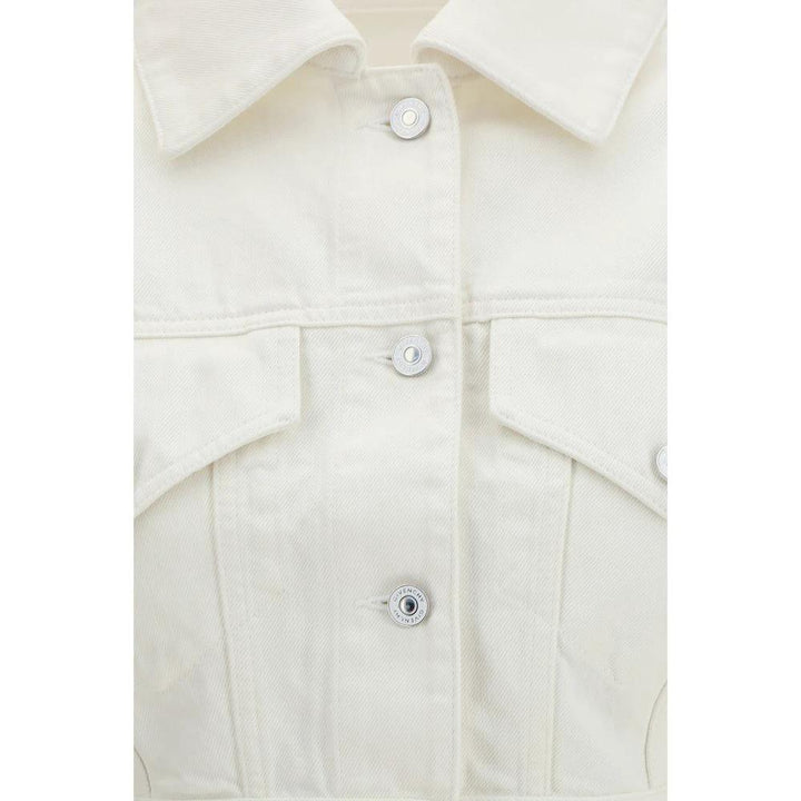 Givenchy White Cotton Denim Jacket