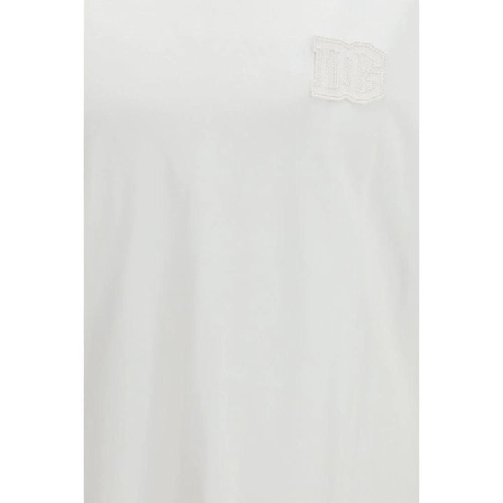 Dolce & Gabbana White Cotton T-Shirt