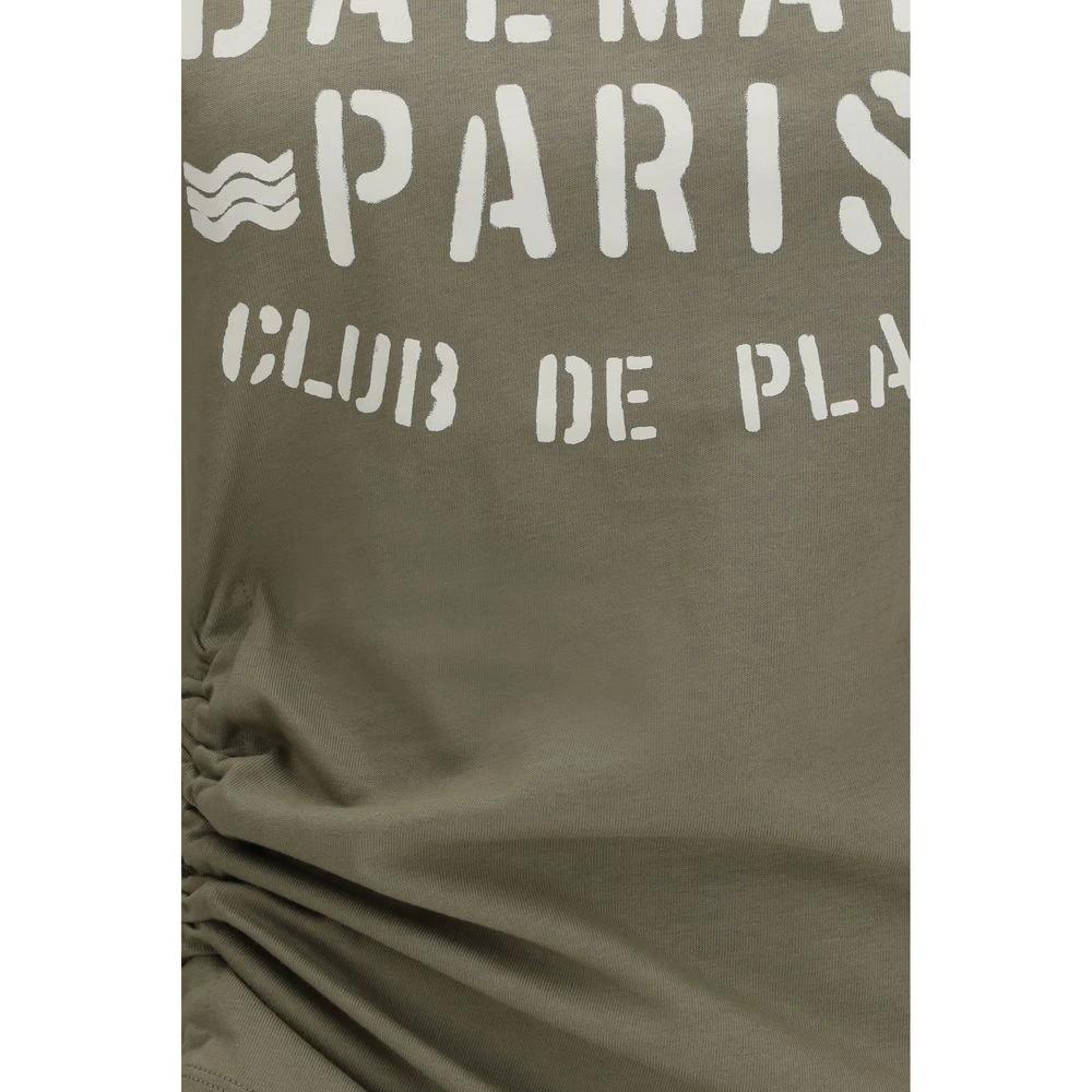 Balmain Bicolor Cotton T-Shirt