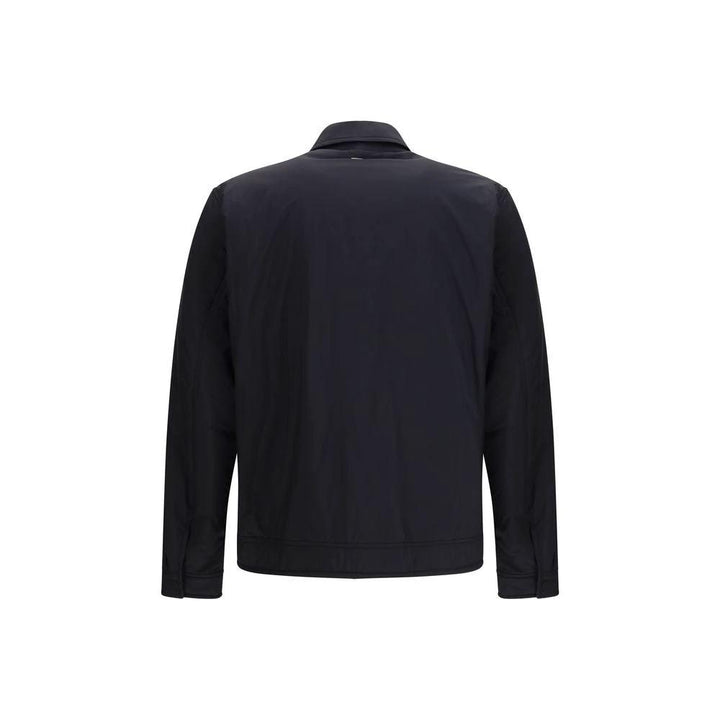 Herno Black Nylon Shell Jacket