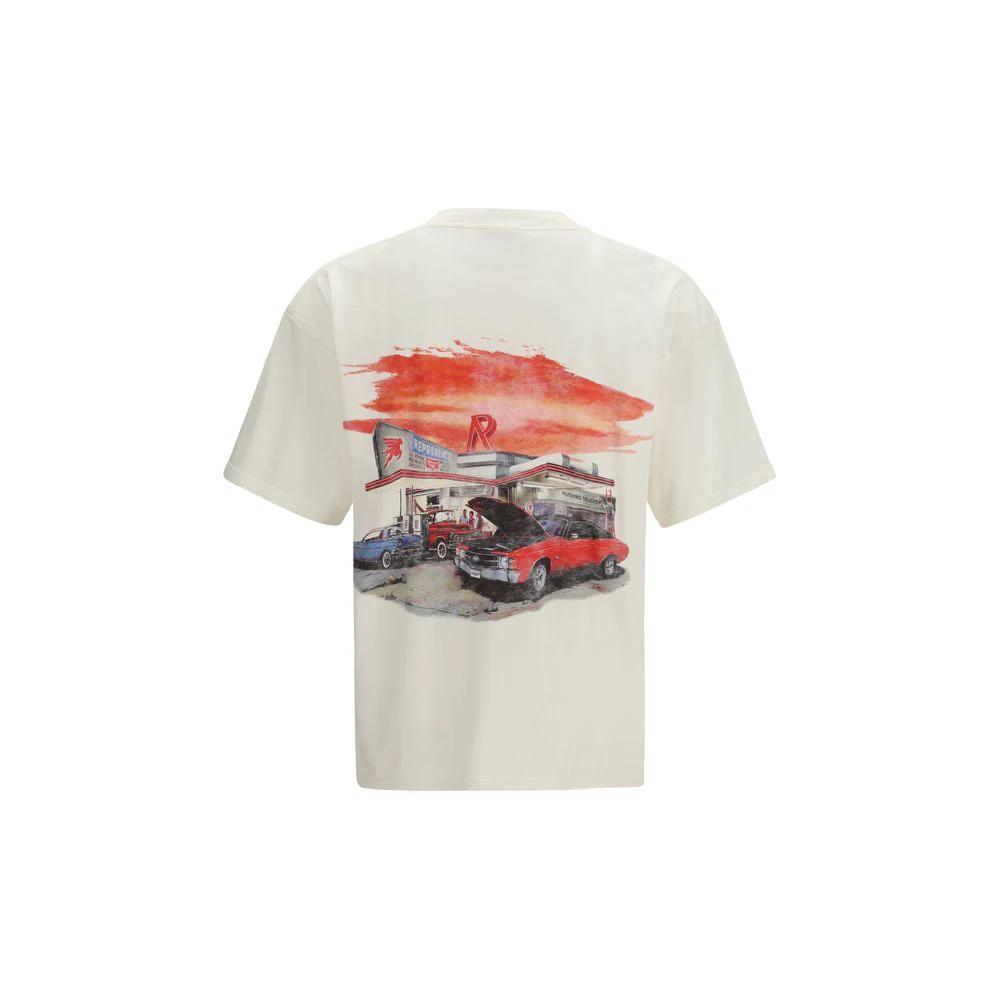 Represent White Cotton T-Shirt