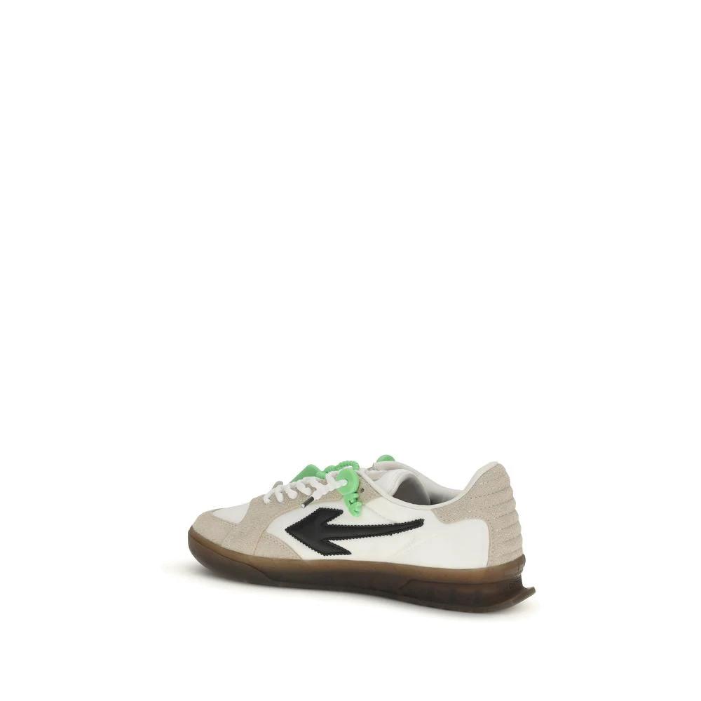 Off-White Multicolor Calf Leather Bos Taurus Low Top Sneakers