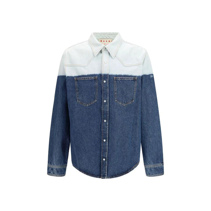 Marni Blue Denim Shirt
