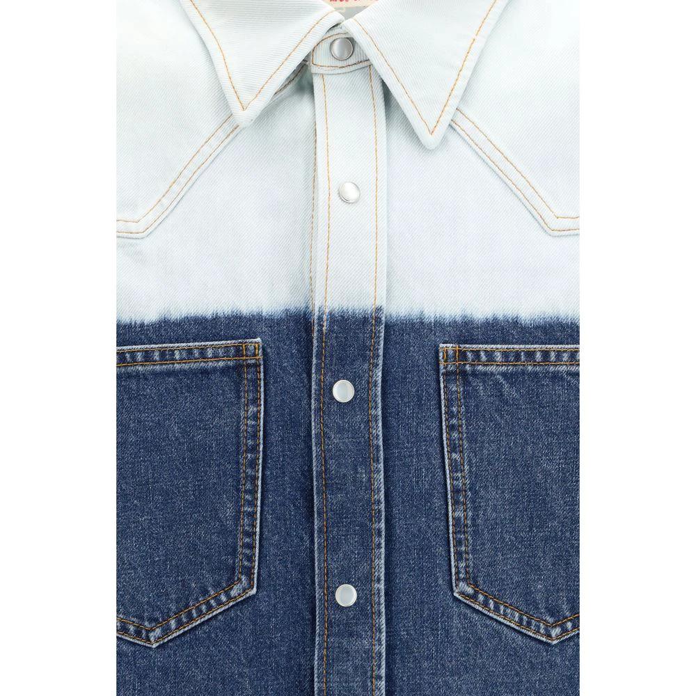 Marni Blue Denim Shirt