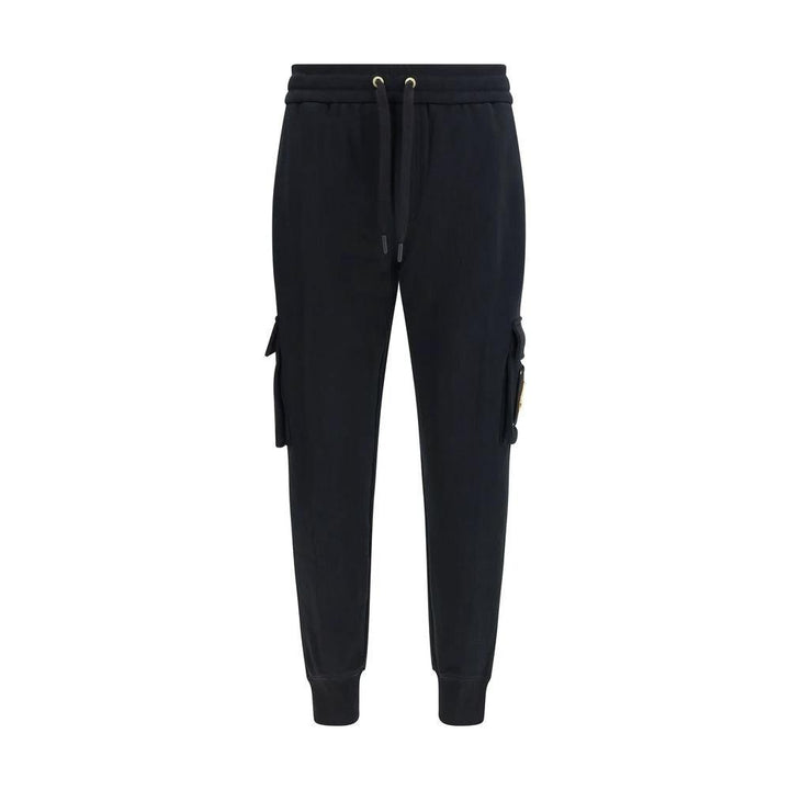 Moose Knuckles Black Cotton Casual Pants