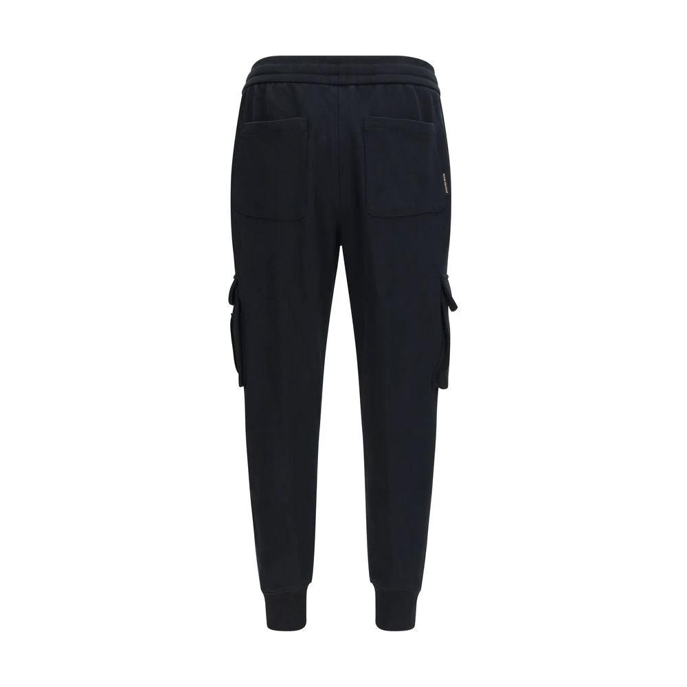 Moose Knuckles Black Cotton Casual Pants
