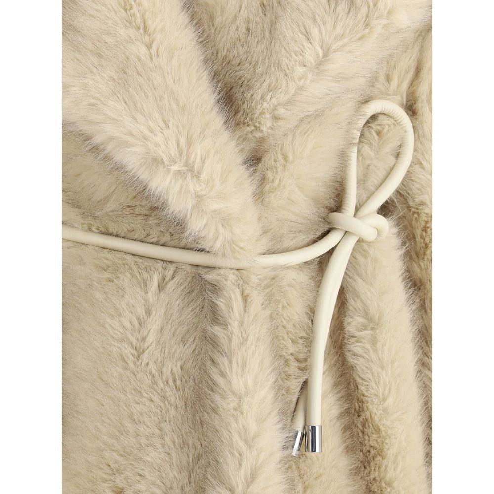 Max Mara Beige Polyester Coat