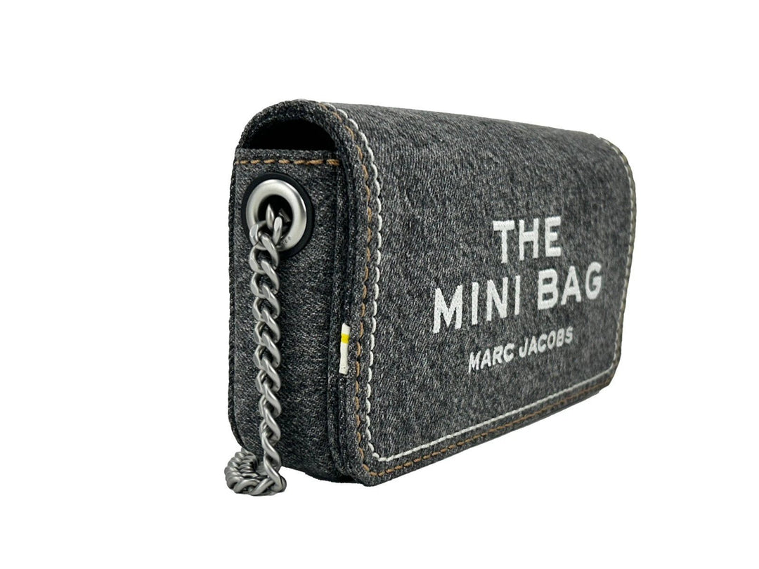 Marc Jacobs The Denim Chain Mini Bag - Black Wash