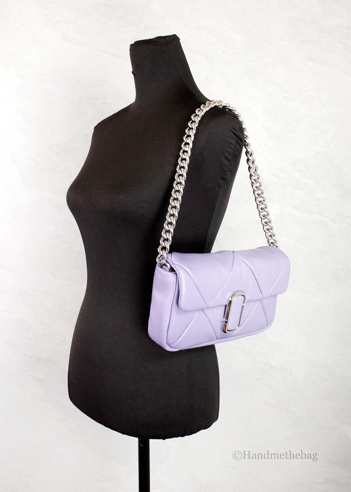 Marc Jacobs The J Marc Daybreak Diamond Quilted Leather Shoulder Crossbody Bag