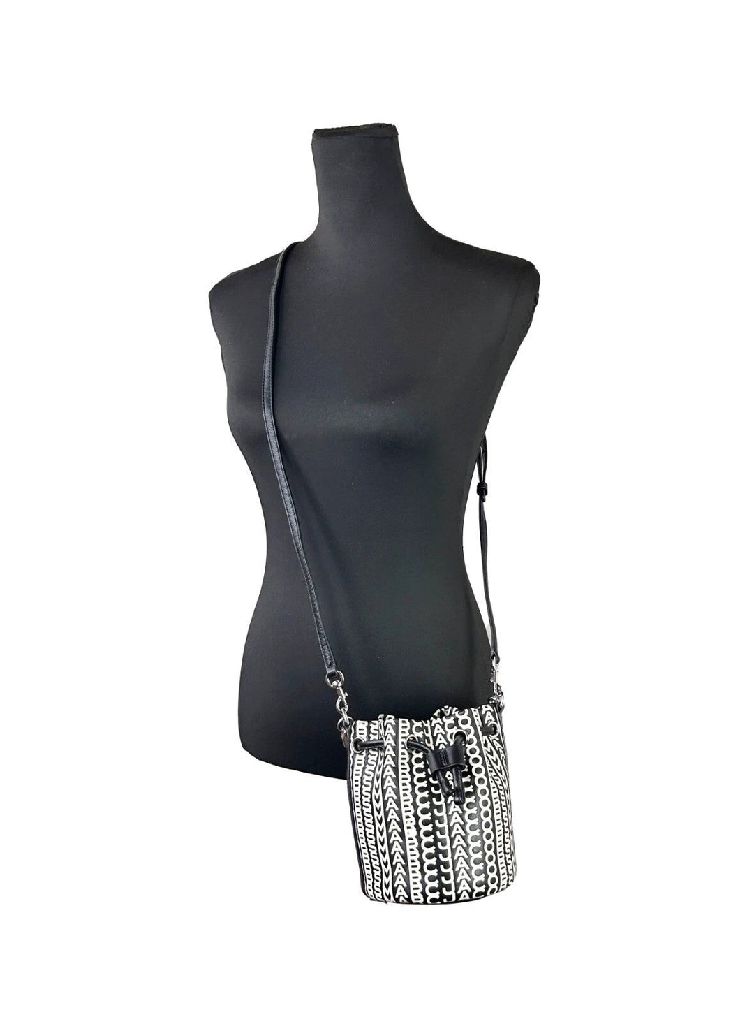 Marc Jacobs Mini Monogram Crossbody Bucket Bag