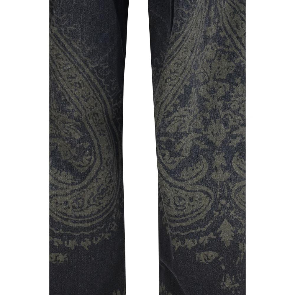 R13 Black Cotton Jeans Denim