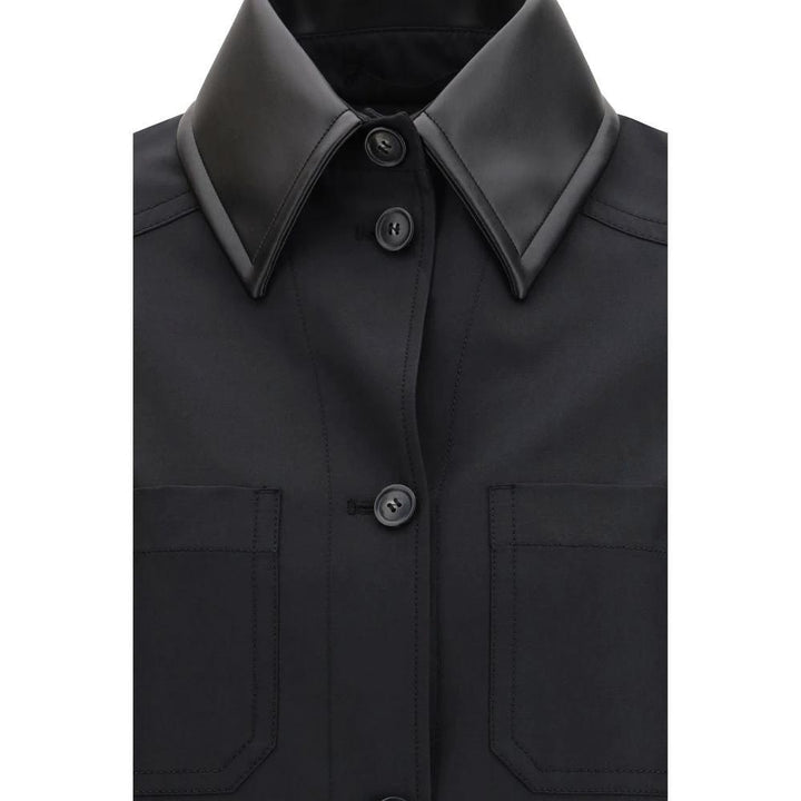 Max Mara Black Polyester Shirt