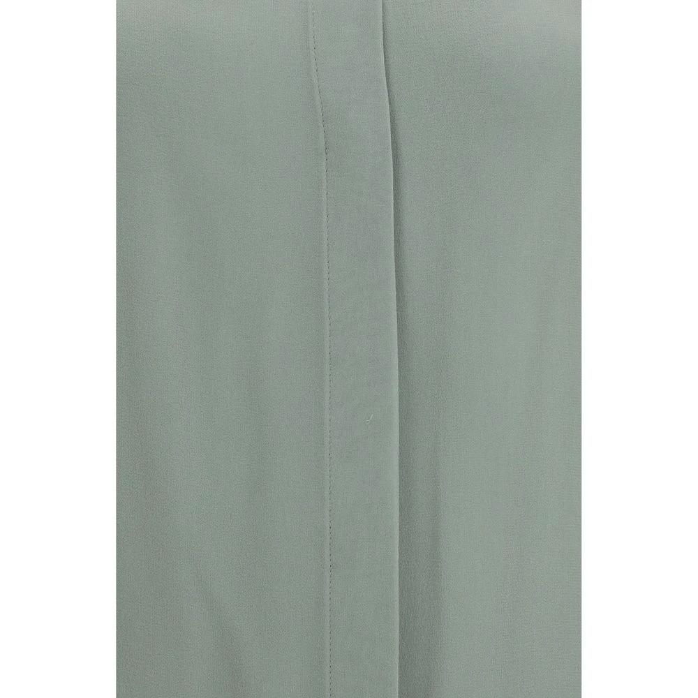 Max Mara Bicolor Silk Shirt