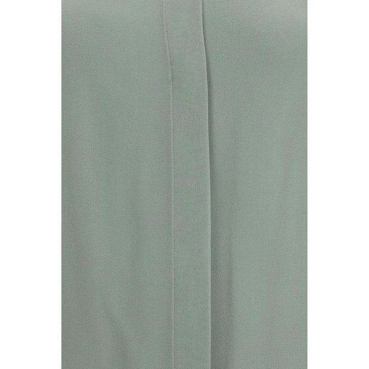 Max Mara Bicolor Silk Shirt