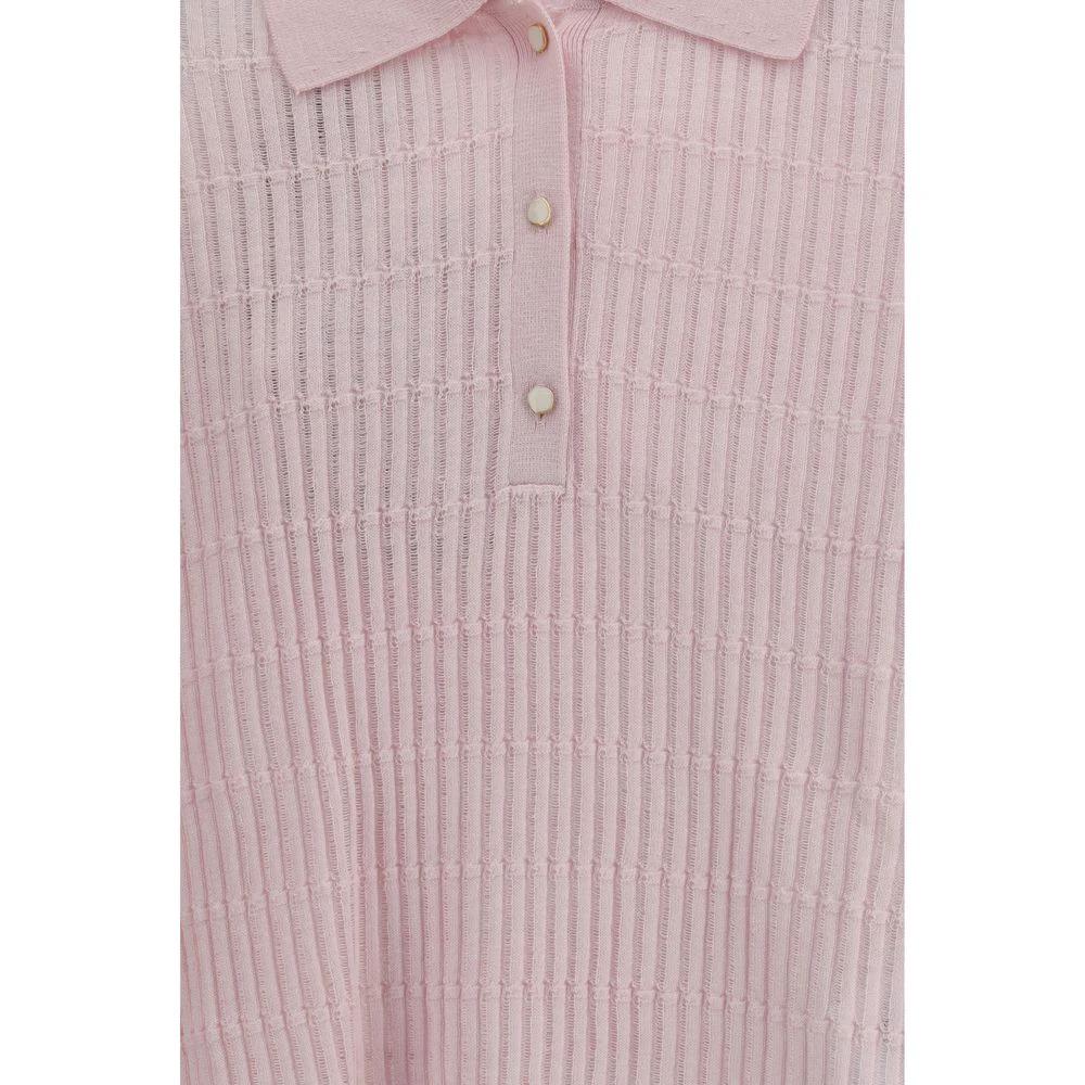 Max Mara Multicolor Silk Shortsleeve Shirt